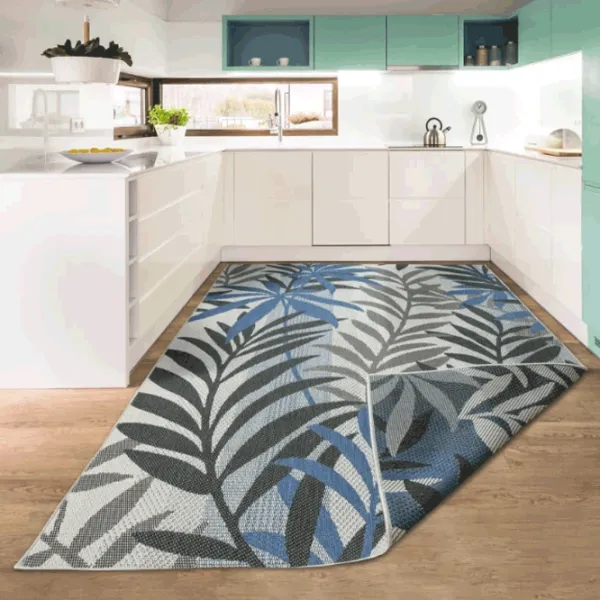 Covor Covoare Ungheni Flat Grey Blue / Polipropilenă photo 5