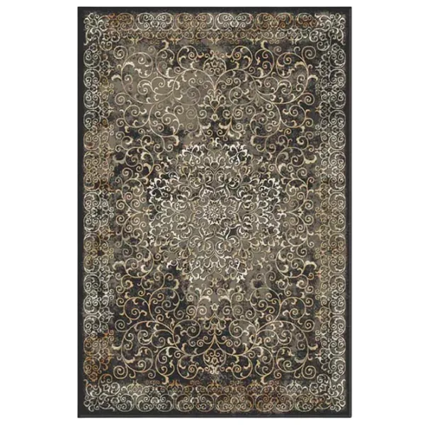 Covor Covoare Ungheni Bella Vintage Black Beige / Lână photo 1