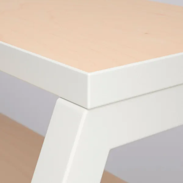 Masă de birou Ikea Mittplan MDF/ White photo 3