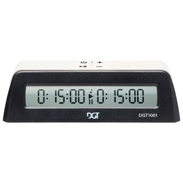 Ceas pentru sah DGT CHCA09 Black-White / Plastic photo 1