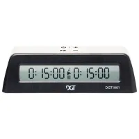Шахматные часы DGT CHCA09 Black-White / Пластик