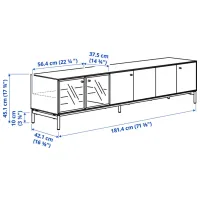Comodă TV Ikea Boastad 45 x 181 x 42 / PAL photo 2