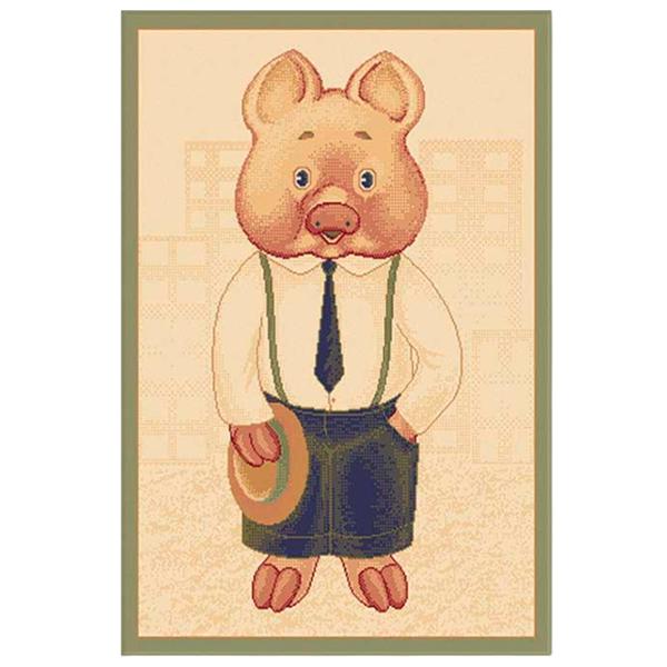 Covor Covoare Ungheni Suvenire Bella Beige Green / Lână photo 1