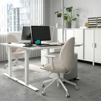 Офисный стол Ikea Trotten ДСП/ Белый photo 3
