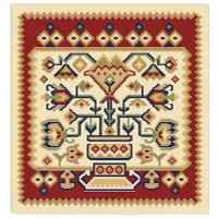 Covor Covoare Ungheni Suvenire Red Beige / Polipropilenă