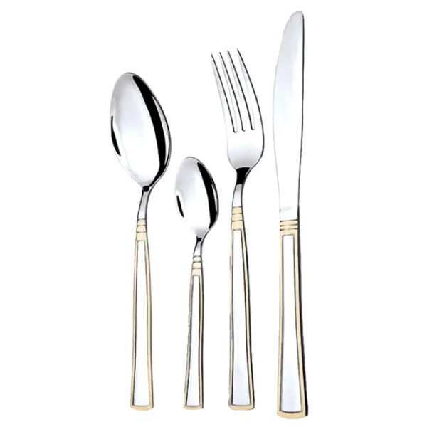 Set tacâmuri Maestro Mr-1523  Oțel inoxidabil / 24 photo 1
