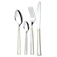 Set tacâmuri Maestro Mr-1523  Oțel inoxidabil / 24