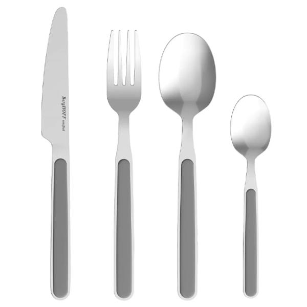 Set tacâmuri BergHOFF Balance Moonmist Oțel inoxidabil / 24 photo 1 Set tacâmuri BergHOFF Balance Moonmist Oțel inoxidabil / 24 photo 1