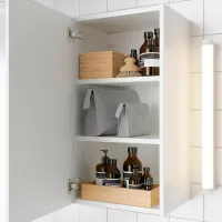 Dulap cu oglindă Ikea Enhet 75 x 40 x 32 / Oglindă / White photo 3