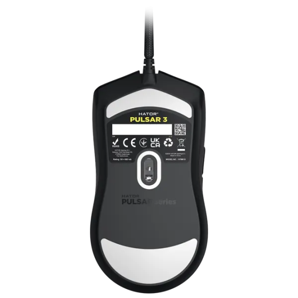 Mouse Hator Pulsar 3  USB / Black photo 5 Mouse Hator Pulsar 3  USB / Black photo 5