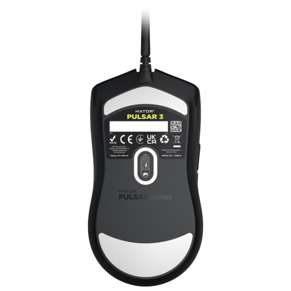Mouse Hator Pulsar 3  USB / Black photo 5 Mouse Hator Pulsar 3  USB / Black photo 5