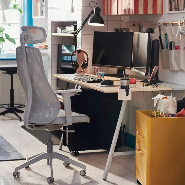 Scaun Gaming Ikea Matchspel  Gray photo 9 Scaun Gaming Ikea Matchspel  Gray photo 9