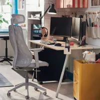 Игровое кресло Ikea Matchspel Серый photo 9