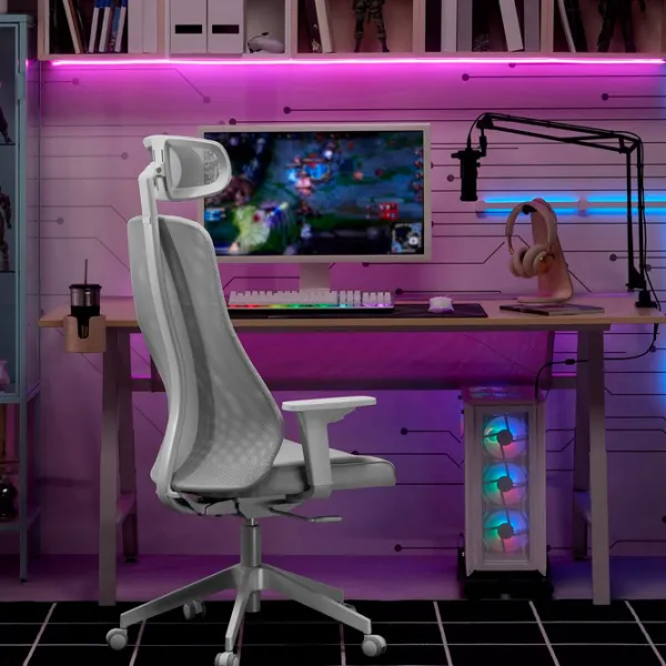 Scaun Gaming Ikea Matchspel  Gray photo 10 Scaun Gaming Ikea Matchspel  Gray photo 10