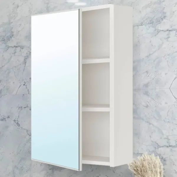 Dulap cu oglindă Ikea Enhet 75 x 40 x 17 / Oglindă / White photo 3 Dulap cu oglindă Ikea Enhet 75 x 40 x 17 / Oglindă / White photo 3