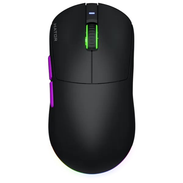 Mouse Hator Quasar 3 ULTRA 8K wireless Bluetooth, USB / Black photo 1 Mouse Hator Quasar 3 ULTRA 8K wireless Bluetooth, USB / Black photo 1