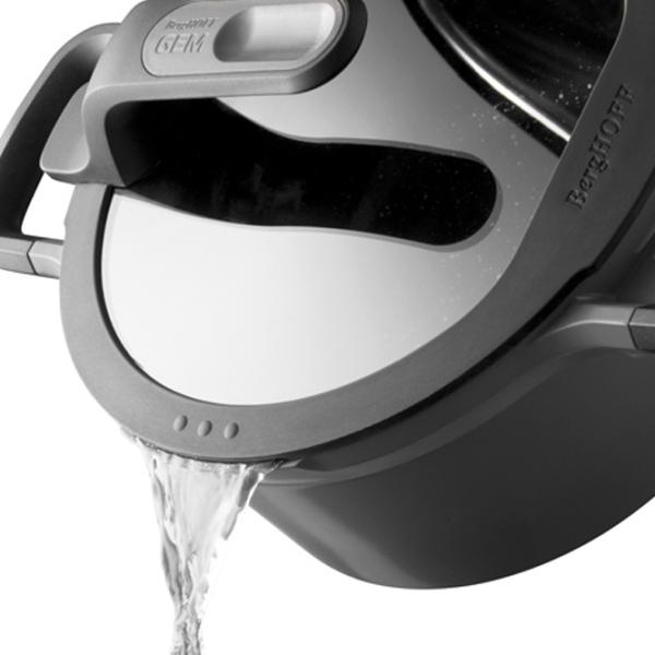 Сковорода BergHOFF Gem Stay-Cool 2307420  Сотейник / 24 см / Серый photo 3