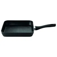 Tigaie BergHOFF Essentials 8500156  Tigaie-grill / 26 cm / Black