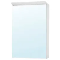 Шкаф с зеркалом Ikea Treasjon 75 x 50 x 17см / Зеркало / White