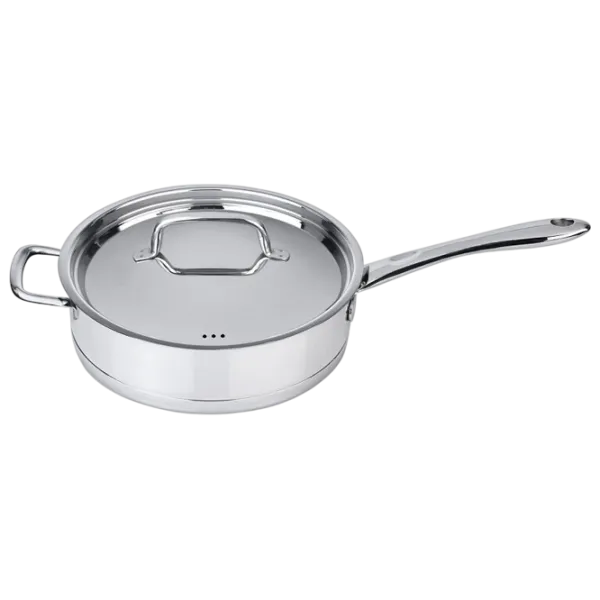 Tigaie BergHOFF Moon 4491001  Stewpan / 28 cm / Silver photo 1 Tigaie BergHOFF Moon 4491001  Stewpan / 28 cm / Silver photo 1