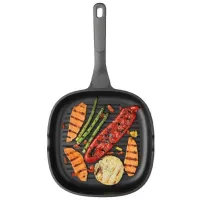 Сковорода BergHOFF Leo Stone 3950299 Tigaie-grill / 26 см / Черный photo 3