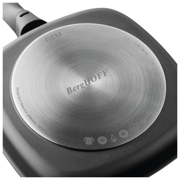Tigaie BergHOFF Gem 2307306  Tigaie-grill / 24 cm / Black photo 5 Tigaie BergHOFF Gem 2307306  Tigaie-grill / 24 cm / Black photo 5