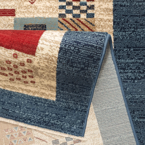 Covor Covoare Ungheni Riviera  Beige Blue / Polipropilenă photo 5
