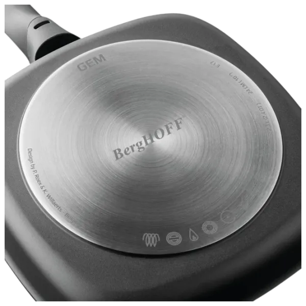 Tigaie BergHOFF Gem 2307307  Tigaie-grill / 28 cm / Black photo 4 Tigaie BergHOFF Gem 2307307  Tigaie-grill / 28 cm / Black photo 4
