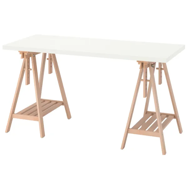 Masă de birou Ikea Lagkapten/Mittback PAL/ White photo 1