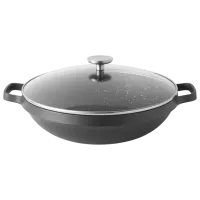 Сковорода BergHOFF Gem 2307316  Вок / 32 см / Черный