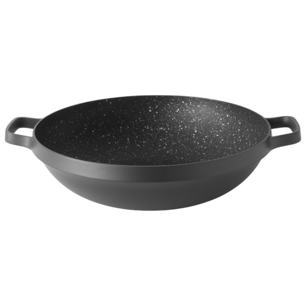 Tigaie BergHOFF Gem 2307316  Wok / 32 cm / Black photo 2 Tigaie BergHOFF Gem 2307316  Wok / 32 cm / Black photo 2