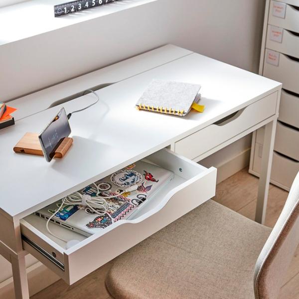 Masă de birou Ikea Alex PAL/ White photo 4