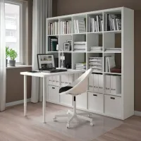 Masă de birou Ikea Kallax/Linnmon PAL/ White photo 4