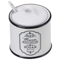 Vas pentru zahăr Maestro Mr-20030-09 White / Ceramică