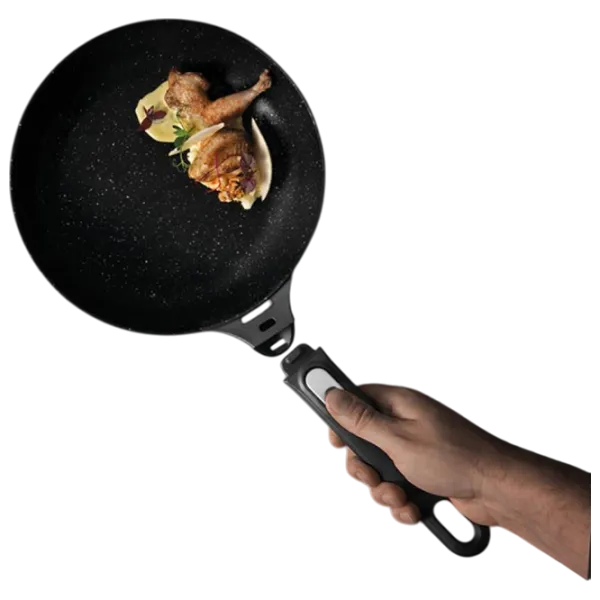 Tigaie BergHOFF Gem 2307300  Universală / 20 cm / Black photo 5 Tigaie BergHOFF Gem 2307300  Universală / 20 cm / Black photo 5