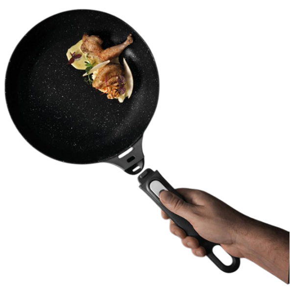 Tigaie BergHOFF Gem 2307300  Universală / 20 cm / Black photo 5 Tigaie BergHOFF Gem 2307300  Universală / 20 cm / Black photo 5