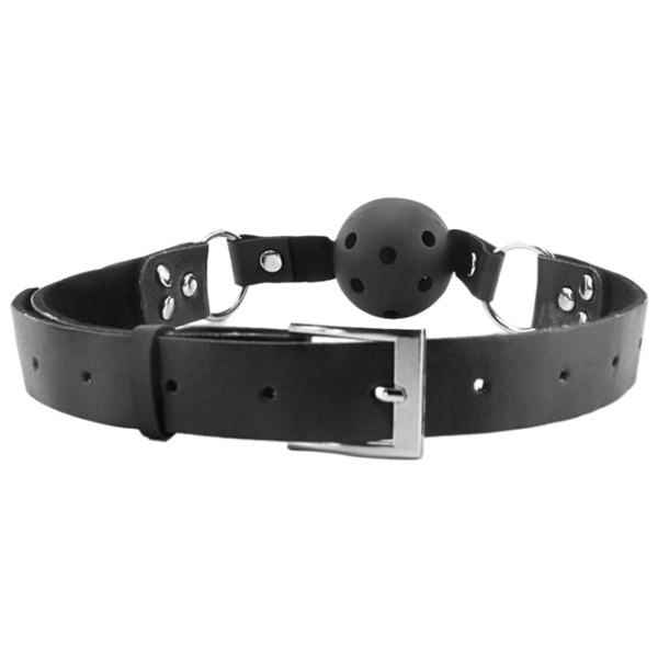 Кляп Fetish Fantasy Breathable Ball Gag Черный photo 2 Кляп Fetish Fantasy Breathable Ball Gag Черный photo 2
