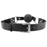 Gag Fetish Fantasy Breathable Ball Gag Black photo 2
