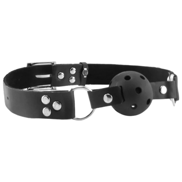 Кляп Fetish Fantasy Breathable Ball Gag Черный photo 3 Кляп Fetish Fantasy Breathable Ball Gag Черный photo 3