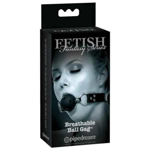 Кляп Fetish Fantasy Breathable Ball Gag Черный photo 4 Кляп Fetish Fantasy Breathable Ball Gag Черный photo 4