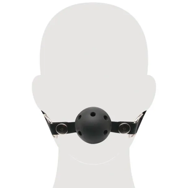 Кляп Fetish Fantasy Breathable Ball Gag Черный photo 5 Кляп Fetish Fantasy Breathable Ball Gag Черный photo 5