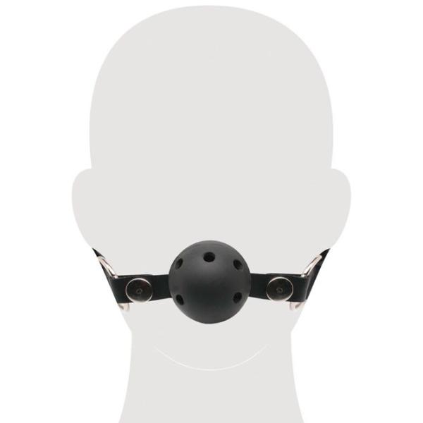 Кляп Fetish Fantasy Breathable Ball Gag Черный photo 5 Кляп Fetish Fantasy Breathable Ball Gag Черный photo 5