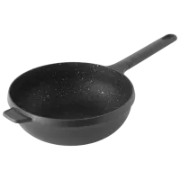 Сковорода BergHOFF Gem 2307313  Универсальная / 24 см / Черный