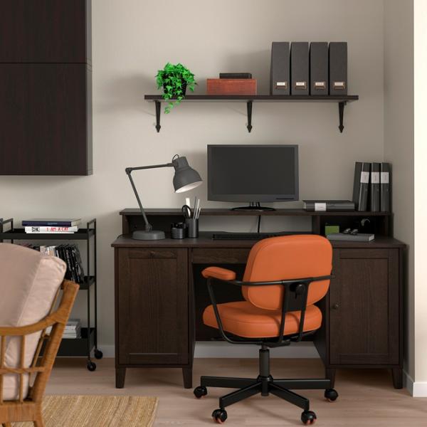 Офисный стол Ikea Idanas ДСП/ Коричневый photo 5