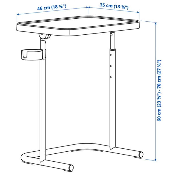 Masă de birou Ikea Bjorkasen PAL/ Beige photo 2