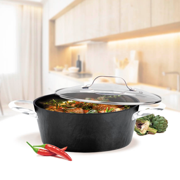 Cratiță Maestro Mr-4420 2.2l Aluminiu / Black photo 3 Cratiță Maestro Mr-4420 2.2l Aluminiu / Black photo 3