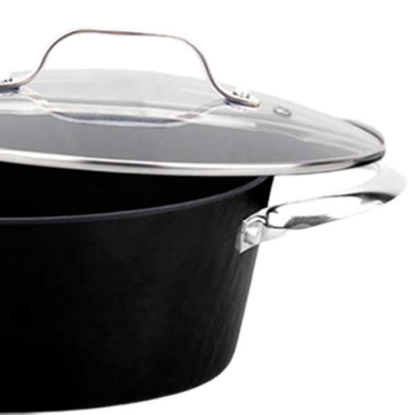 Cratiță Maestro Mr-4420 2.2l Aluminiu / Black photo 4 Cratiță Maestro Mr-4420 2.2l Aluminiu / Black photo 4