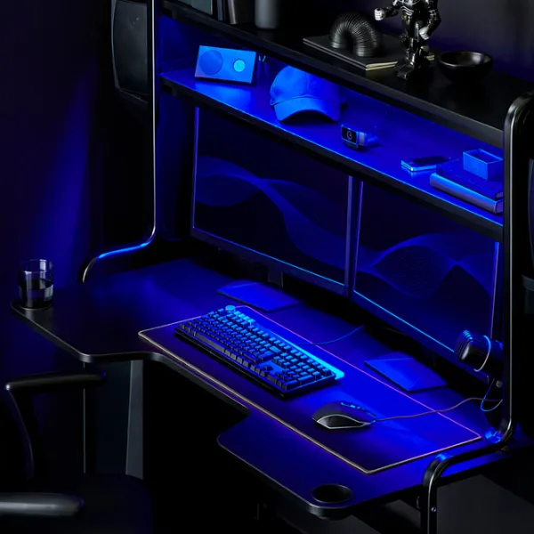 Masă de birou Ikea Fredde PAL/ Black photo 3