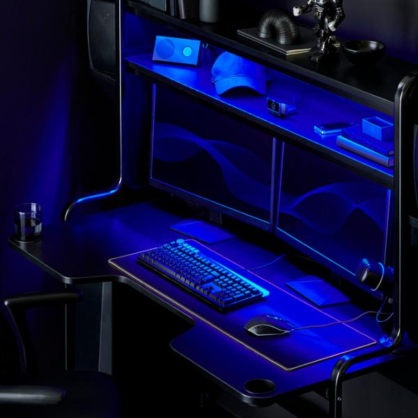 Masă de birou Ikea Fredde PAL/ Black photo 3