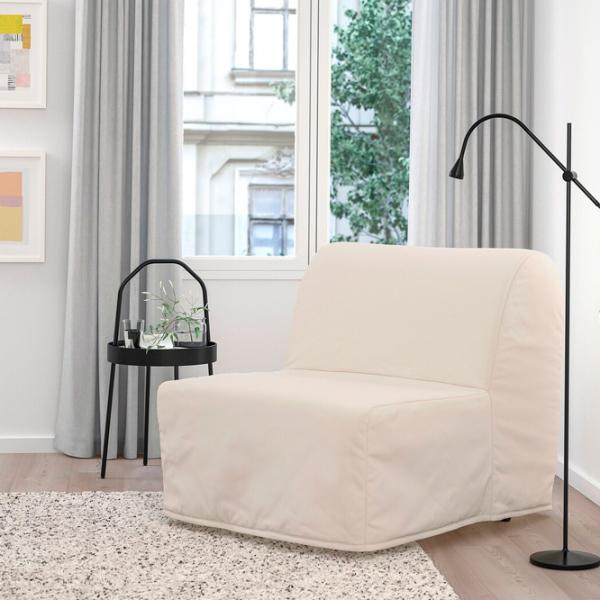 Раскладной кресло Ikea Lycksele Lovas/Ransta Beige Бежевый photo 2 Раскладной кресло Ikea Lycksele Lovas/Ransta Beige Бежевый photo 2